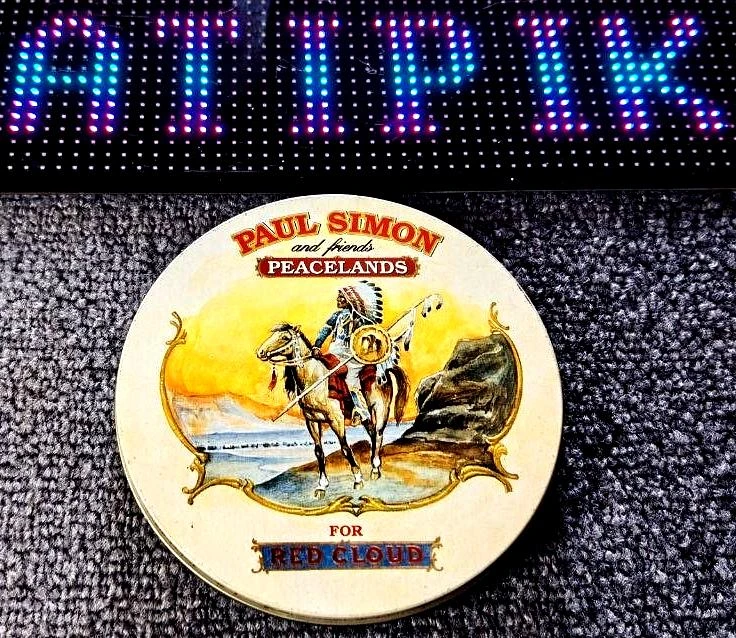 🪙 CD Rare Paul Simon And Friends - Peacelands 1994 Boîtier Collector Métal🔥